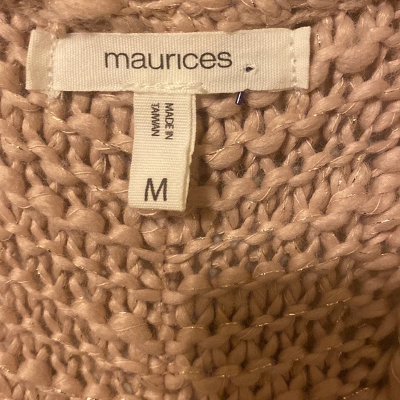 Maurices knitted soft pink cardigan - Picture 5 of 5